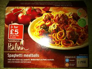 Asda Spaghetti Meatballs