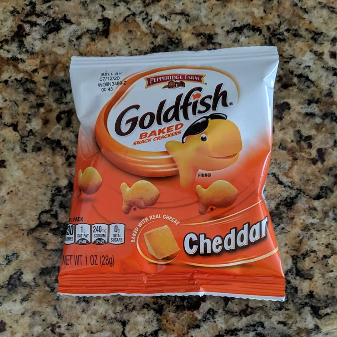 Pepperidge Farm Goldfish Baked Snack Crackers - Cheddar (1 oz Pouch)