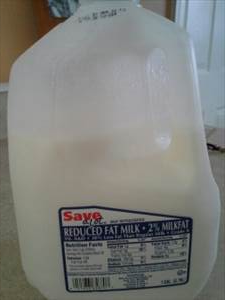 Save-A-Lot 2% Reduced Fat Milk with Vitamin A & D