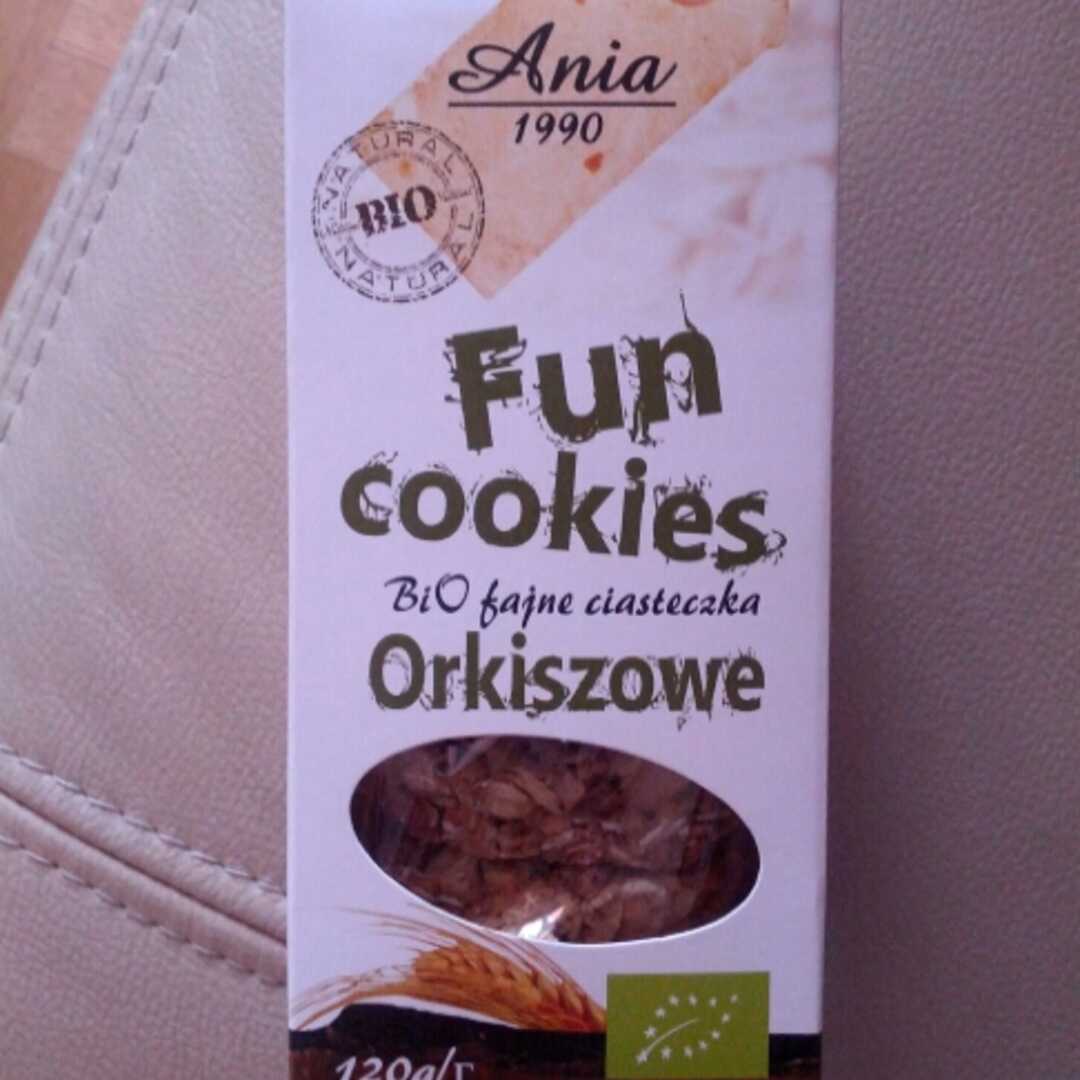 Ania Fun Cookies Bio Fajne Ciasteczka Orkiszowe