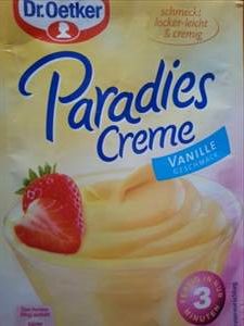 Dr. Oetker Paradies Creme Vanille