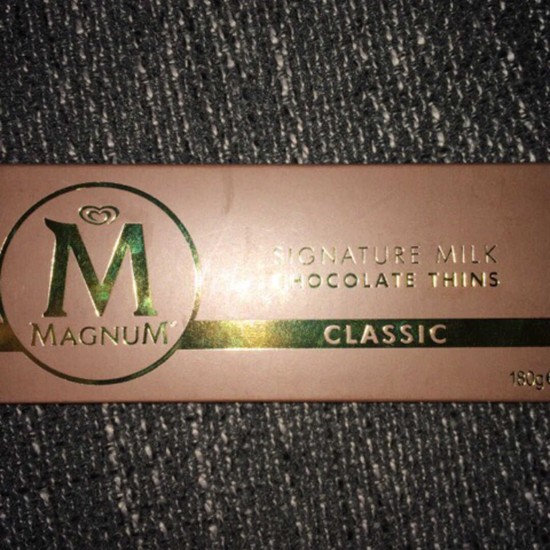 Magnum Signature Milk Chocolate Thins