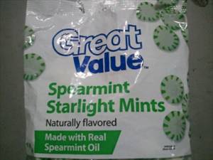 Great Value Spearmint Starlight Mints