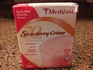 Medifast Strawberry Creme 70 Shake