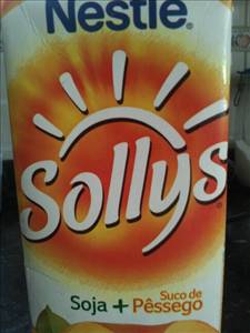 Sollys Soja + Suco de Pêssego