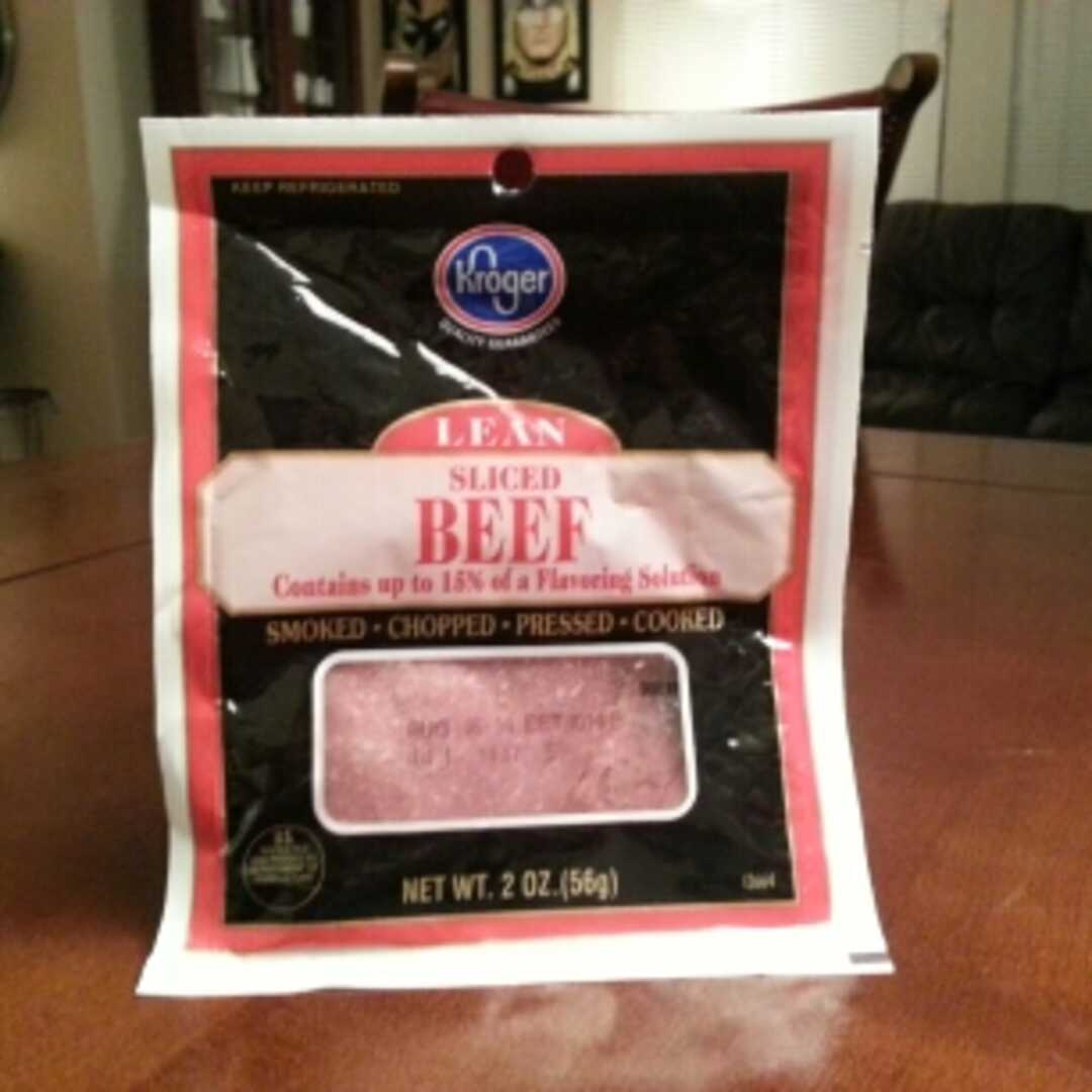 Kroger Lean Sliced Corned Beef