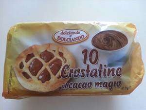 Dolciando & Dolciando Crostatine al Cacao Magro