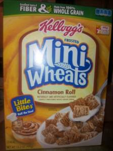 Kellogg's Frosted Mini-Wheats Little Bites - Cinnamon Roll