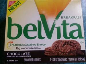 Nabisco Belvita Chocolate Breakfast Biscuits