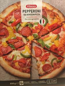 Pirkka Pepperoni Iso Kiviuunipizza