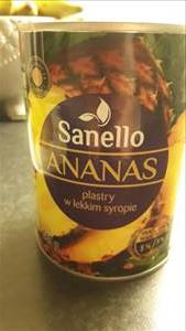 Sanello Ananas (Plastry w Lekkim Syropie)