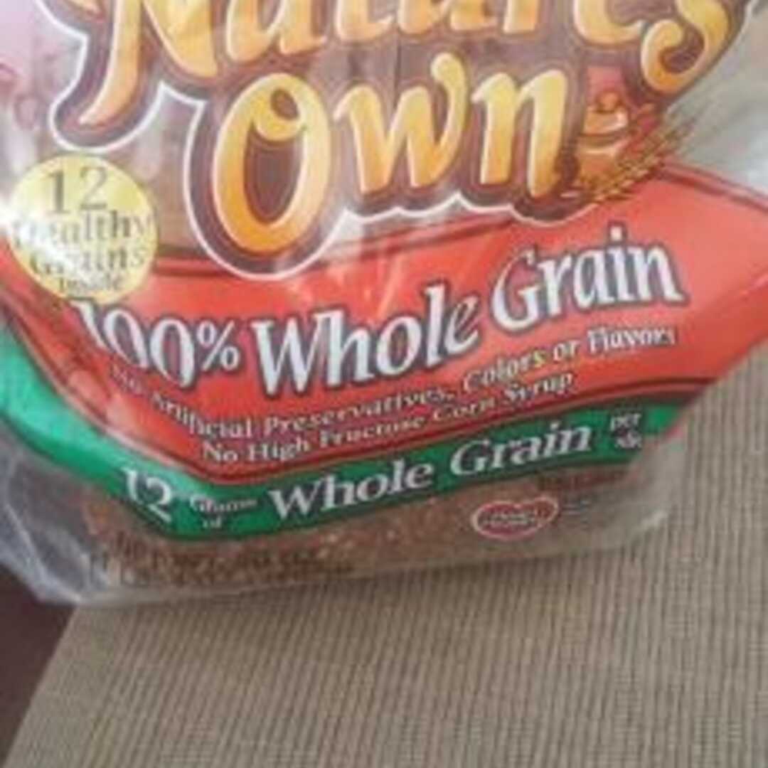 Nature's Own 100% Whole Grain Bread (26g)