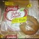 Sara Lee Soft & Smooth Whole Grain White Hamburger Buns