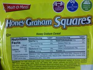 Malt-O-Meal Honey Graham Squares Cereal