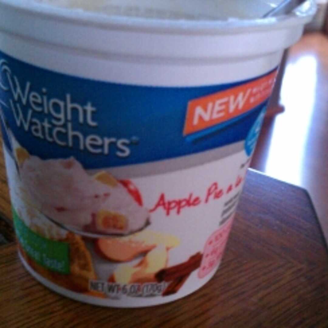 Weight Watchers Apple Pie a la Mode Nonfat Yogurt