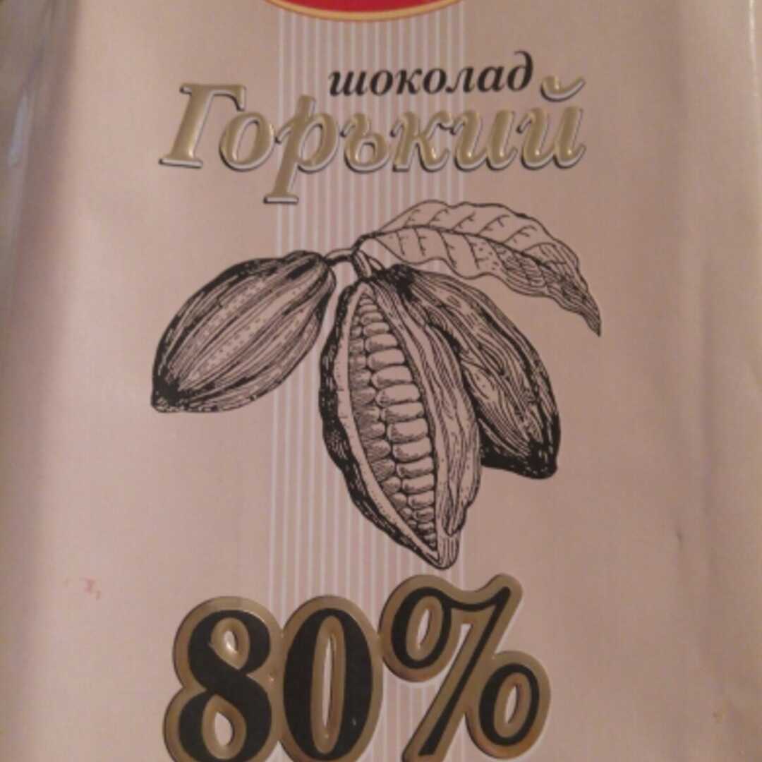 Красный Октябрь Шоколад Горький 80% Какао