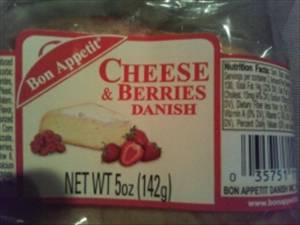 Bon Appetit Cheese & Berries Danish