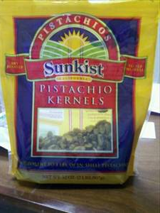 Sunkist California Pistachios Pistachio Kernels Roasted & Salted