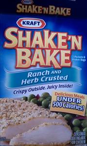 Kraft Shake 'n Bake Ranch & Herb Crusted