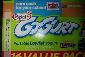 Yoplait Go-Gurt Portable Lowfat Yogurt - Berry Blue Blast, Chill Out Cherry