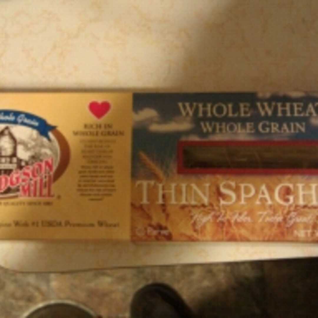 Hodgson Mill Whole Wheat Whole Grain Thin Spaghetti