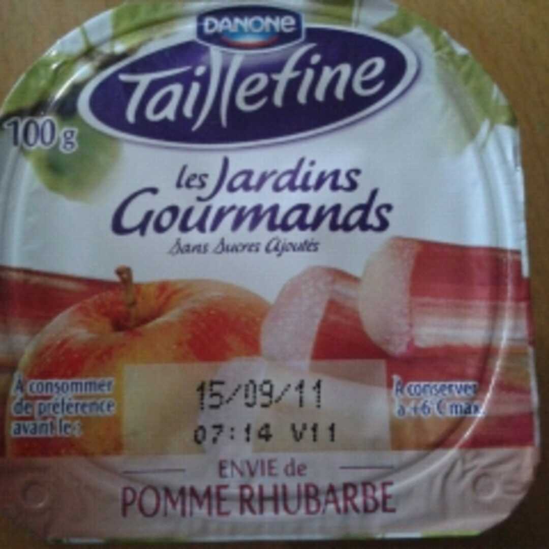 Taillefine Compote Pomme Rhubarbe