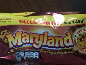 Maryland Chocolate Chip and Hazelnut Cookie