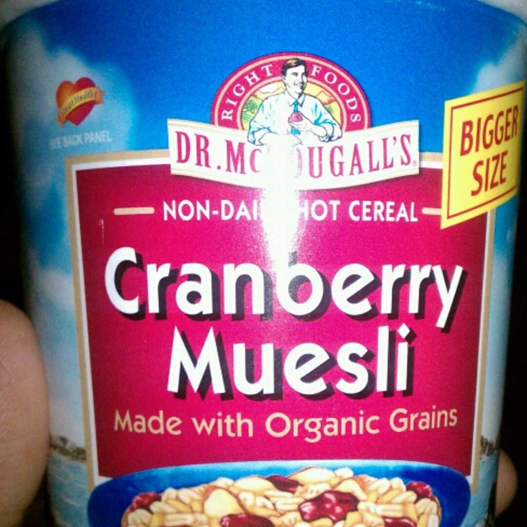 Dr. McDougall's Right Foods Cranberry Muesli