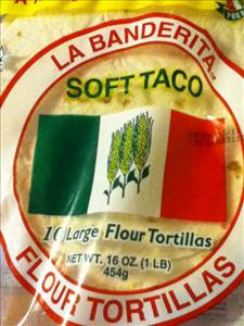 La Banderita Large Flour Tortillas