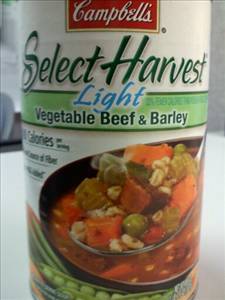 Campbell's Select Harvest Light Vegetable Beef & Barley Soup