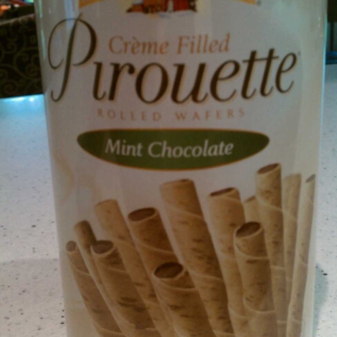 Pepperidge Farm Mint Chocolate Creme-filled Pirouette Rolled Wafers