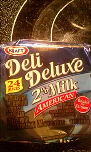 Kraft Deli Deluxe American 2% Milk Cheese Slices
