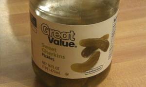 Great Value Sweet Gherkin Pickles