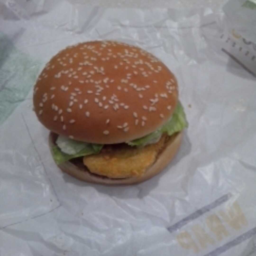 Burger King Chicken Nugget Burger