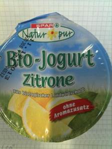 SPAR Natur Pur Bio-Jogurt Zitrone