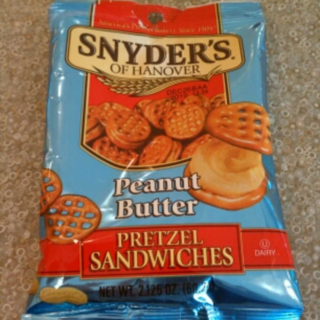 Snyder's of Hanover Peanut Butter Pretzel Sandwich Lunch Pack