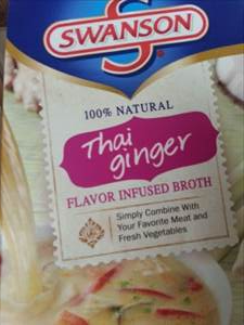 Swanson 100% Natural Thai Ginger Flavor Infused Broth