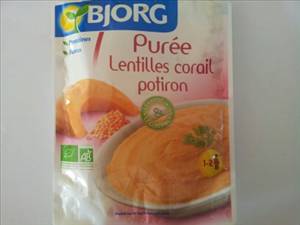 Bjorg Purée Lentilles Corail Potiron