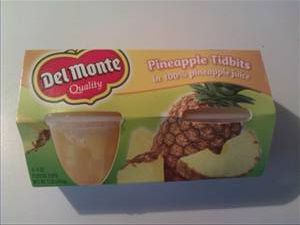 Del Monte Pineapple Tidbits in 100% Pineapple Juice