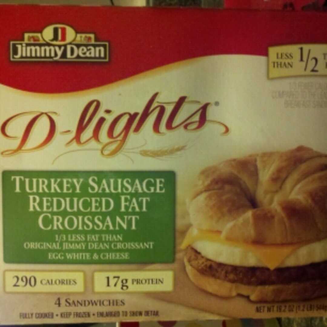 Jimmy Dean D-Lights Turkey Sausage Croissant