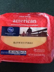 Kroger American Cheese Singles (19g)