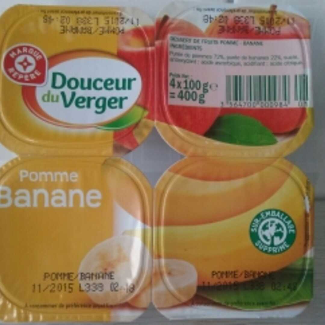 Marque Repère Compote Pomme Banane