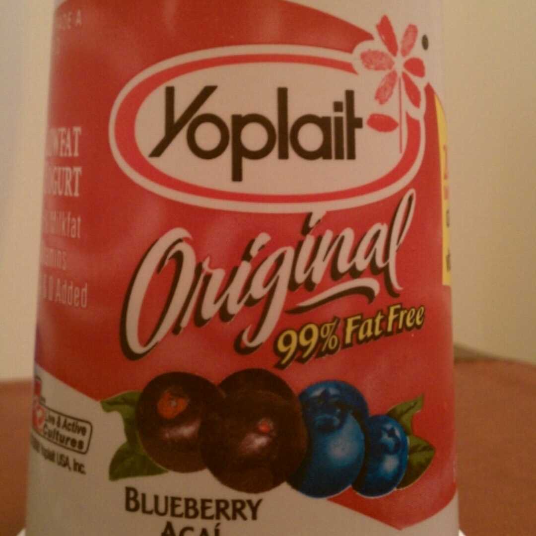 Yoplait Original 99% Fat Free Yogurt - Blueberry Acai