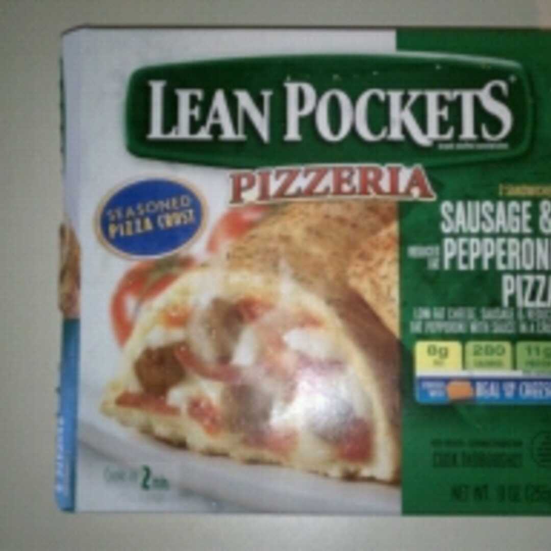 Lean Pockets Sausage & Pepperoni Pizza