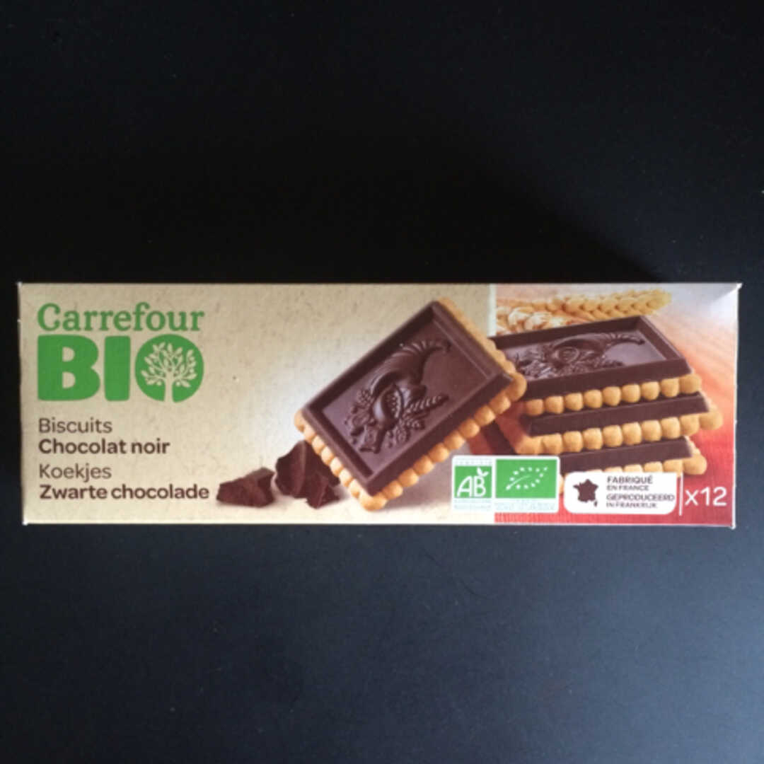 Carrefour Bio Biscuits Chocolat Noir