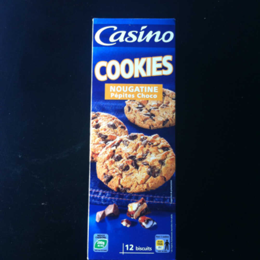Casino Cookies Nougatine Pépites Choco