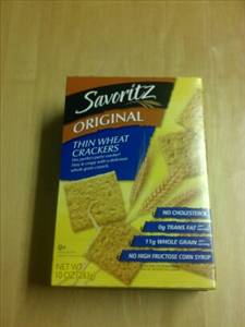 Savoritz Thin Wheat Crackers