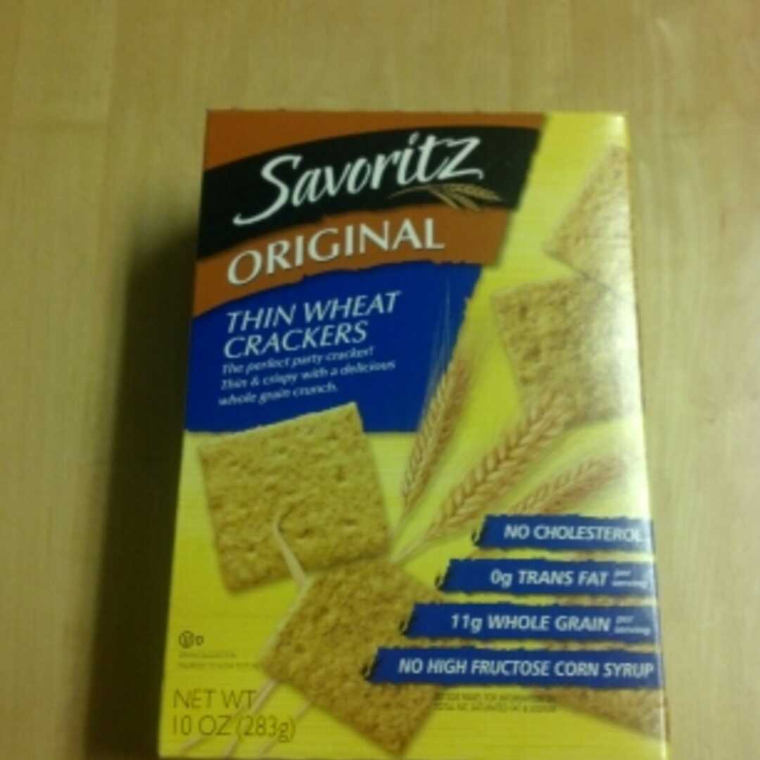 Savoritz Thin Wheat Crackers