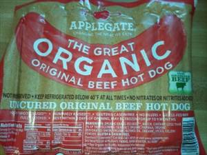 Applegate Farms Uncured Beef Hot Dogs