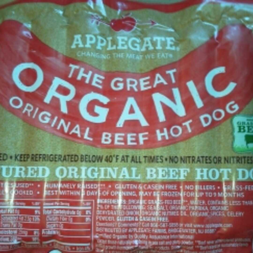 Applegate Farms Uncured Beef Hot Dogs